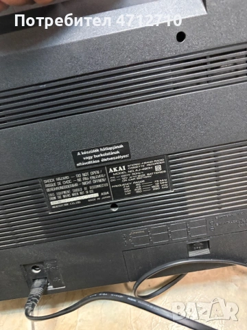 Касетофон Akai AJ-480H, снимка 5 - Радиокасетофони, транзистори - 53326814