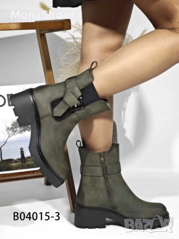 Дамски боти  код 04015, снимка 2 - Дамски боти - 51819900