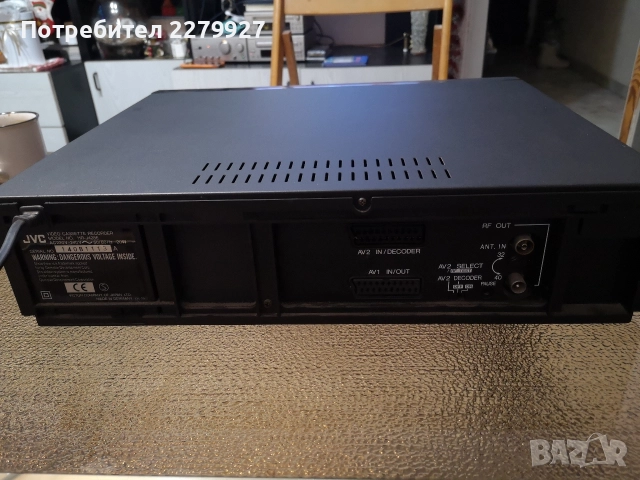 Видео - рекордер JVC HR-J428 / 4HEAD, снимка 4 - Плейъри, домашно кино, прожектори - 52922565