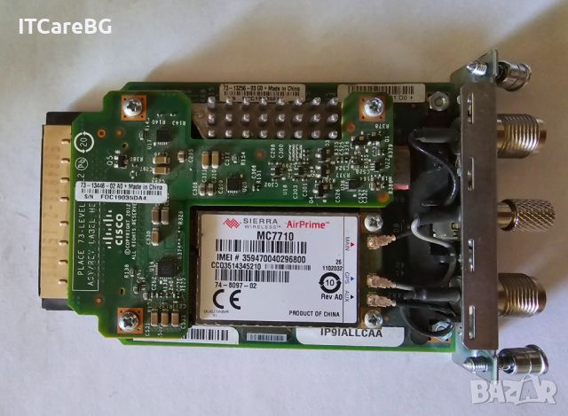 Cisco EHWIC-4G-LTE-G модул за рутери ISR G2 X9XX, снимка 2 - Рутери - 46321961