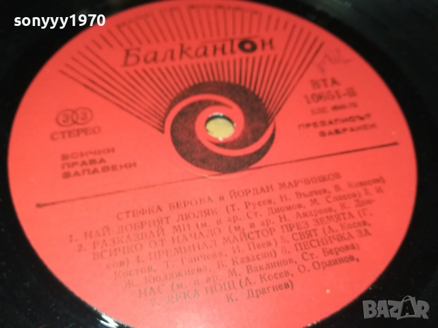 KORA-DAN 0212250736, снимка 6 - Грамофонни плочи - 52620784