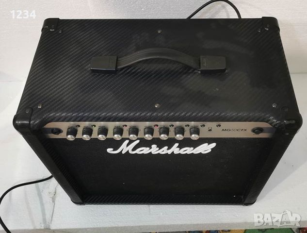 4-каналенУсилвател за китара кубе MARSHALL MG50CFX 50W вградени ефекти, снимка 3 - Китари - 46419627