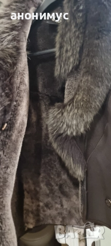 Кафяво кожухче, снимка 2 - Палта, манта - 52486064