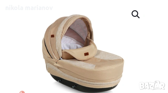 Детска комбинирана количка Lorelli Kara 3 в 1 Бежова, снимка 5 - Детски колички - 54016324