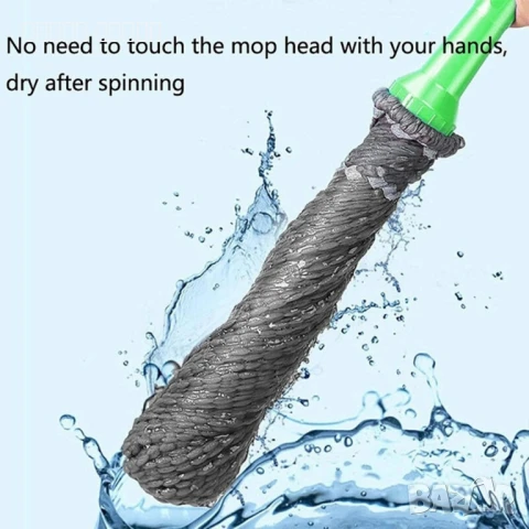 Моп с бързо и лесно изстискване, снимка 3 - Мопове, кофи, четки и метли - 51416132