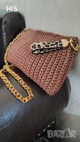 Плетени дамски чанти, ръчно направени, различни цветове и модели , снимка 14 - Чанти - 38315600