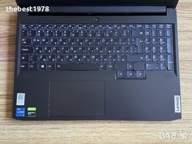 Lenovo Gaming`i5-11320H/GTX 1650/16GB RAM/256GB SSD/Full HD IPS, снимка 3 - Лаптопи за игри - 54009778