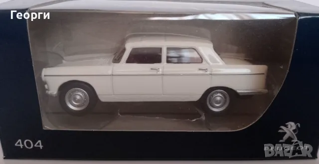 Количка умален модел на автомобил Peugeot 404 от серията 3 inches , снимка 1 - Колекции - 48564992