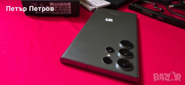 Samsung Galaxy S23 Ultra 256GB Green -Неразличим от нов! 440 евро!ПЪЛЕН КОМПЛЕКТ!, снимка 8 - Samsung - 53521438