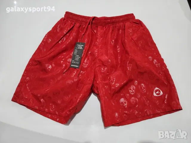 Оранжеви Спортни Панталонки GALAXY за фитнес спорт фитнес в 5 цвята от м до 3хл, снимка 3 - Къси панталони - 49898086