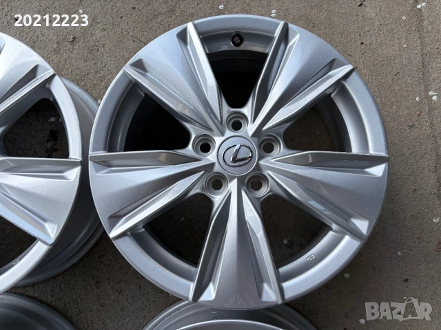 4 броя алуминиеви джанти за Lexus UX 17, снимка 9 - Гуми и джанти - 54235950