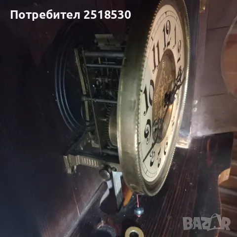 Старинен стенен часовник , снимка 8 - Антикварни и старинни предмети - 49306819