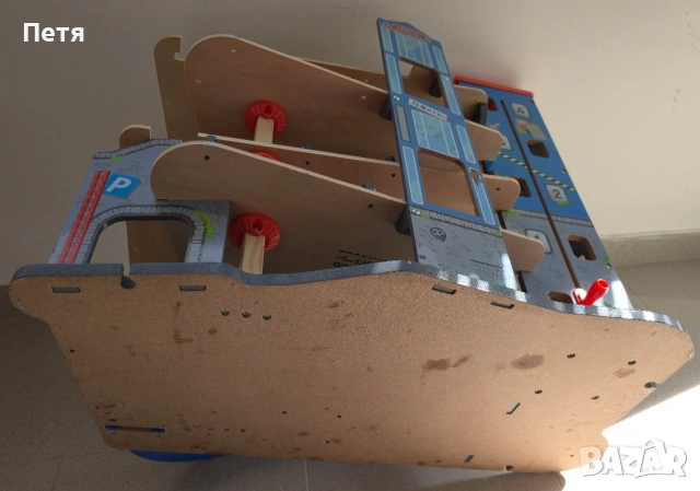 Дървен паркинг с липсващи елементи , снимка 3 - Образователни игри - 53620958