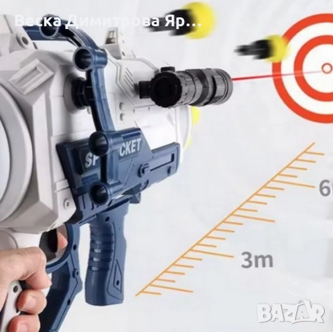 Детска играчка гранатомет с ефекти RPG, снимка 3 - Други - 52774271