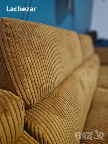 Жълт ъглов диван poso 01, снимка 4 - Дивани и мека мебел - 53085377