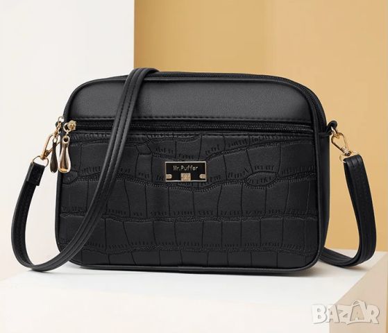 Дамска чанта, черна чанта НОВА, снимка 3 - Чанти - 45530484