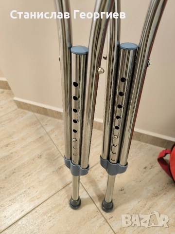 Патерици за под рамо регулируеми, снимка 2 - Патерици - 52647632