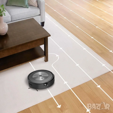 Прахосмукачка iRobot Roomba j7 Предна камера с AI 10 карти[като нова], снимка 4 - Прахосмукачки - 53264034