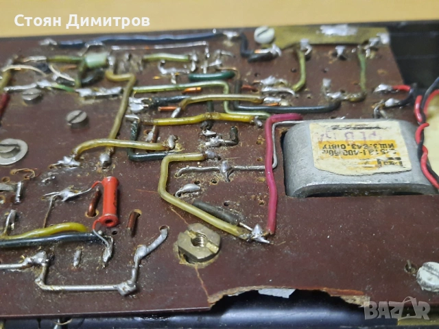 Ретро съветски радиоприемник Гауя -  Gauja, снимка 6 - Радиокасетофони, транзистори - 53852513