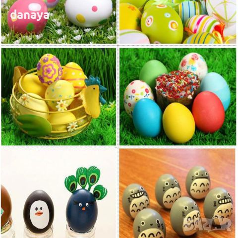 4768 Дървено яйце за декорация, 4x6cm, снимка 3 - Декорация за дома - 45493576
