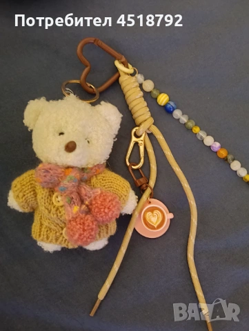 Плюшено мече плюс подарък , снимка 2 - Плюшени играчки - 53499246