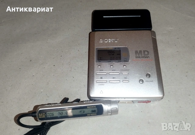 Мини диск Sony MiniDisc Recorder MZ-R55 / Japan, снимка 8 - Други - 53719668