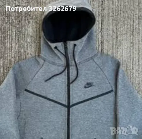 Nike tech fleece 100% оригинално размер М, снимка 2 - Спортни дрехи, екипи - 48364416