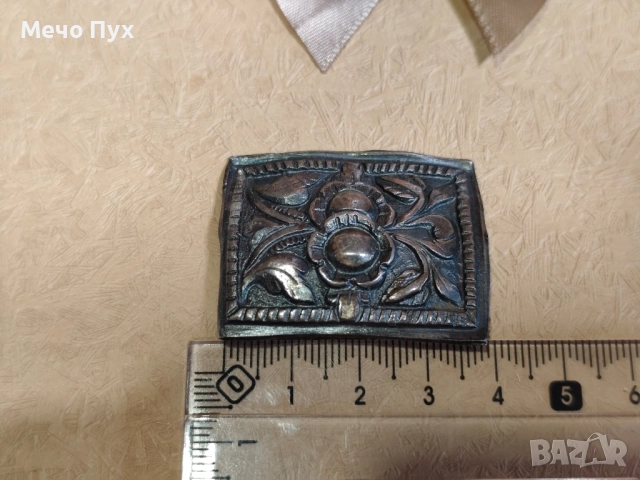 Стара сребърна брошка (14), снимка 4 - Други - 52251088