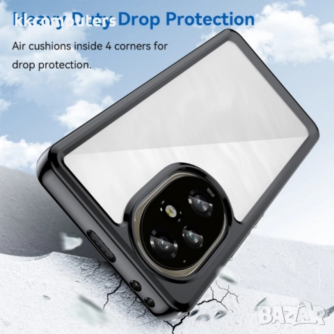 Honor 200 Pro Силиконов Калъф Transparent TPU и Протектор, снимка 8 - Калъфи, кейсове - 52835138