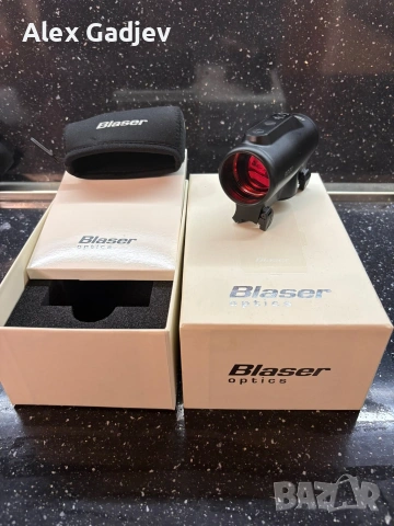 Бързомер Blaser RD20 Rubin 2MOA с монтаж, снимка 3 - Такъми - 53787142
