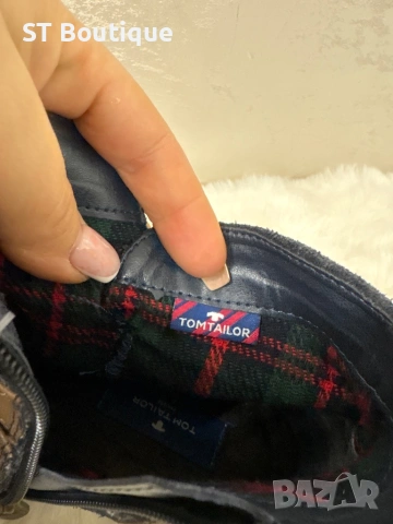 Дамски боти Tom Tailor, снимка 3 - Дамски боти - 53312919