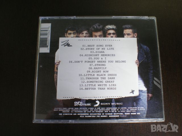 One Direction ‎– Midnight Memories 2013 CD, Album, снимка 3 - CD дискове - 45407270