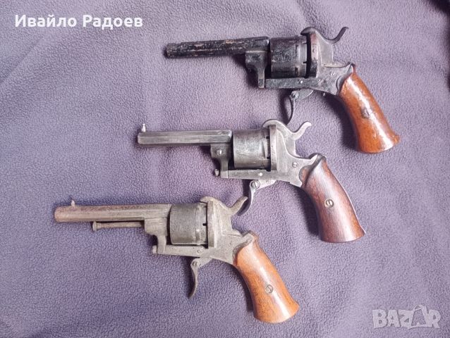 Револвери Лефуше кал.7мм, снимка 2 - Антикварни и старинни предмети - 46387735