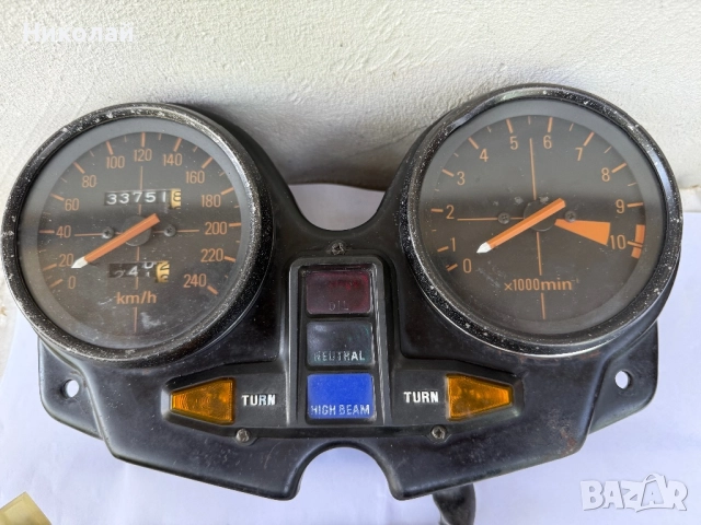 Хонда ЦБ750сс. табло , снимка 2 - Части - 51638136