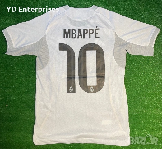 Футболна Тениска Реал Мадрид – Kylian Mbappé №10 | Player Version, снимка 2 - Футбол - 53170181
