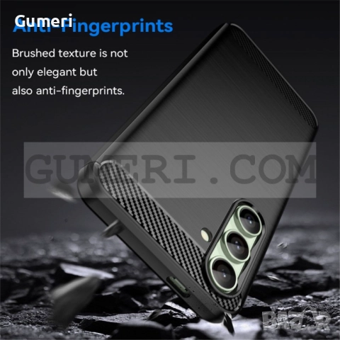 Samsung Galaxy S24 FE Гръб "Карбон Шарк", снимка 5 - Калъфи, кейсове - 52174736