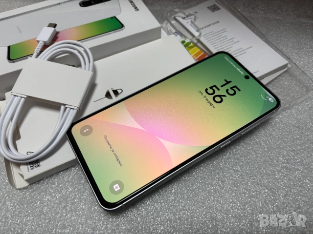 Заключен от Yettel! КАТО НОВ! Samsung Galaxy A56 5G 128GB 8GB RAM Dual Awesome Lightgray, снимка 12 - Samsung - 53352329