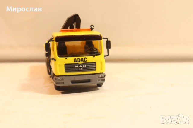 WIKING H0 1/87 MAN ADAC РЕПАТРАК ПЛАТФОРМА КАМИОН МОДЕЛ, снимка 4 - Колекции - 54222912