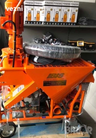 Мощна 3-фазна машина за мазилки – професионален модел, нова“, снимка 3 - Електродвигатели - 53696301