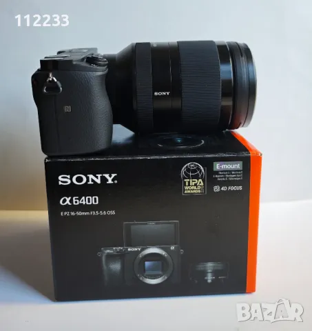 Sony A6400+Sony 24-240 OSS. , снимка 1 - Фотоапарати - 47782637