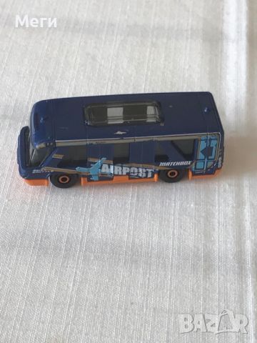 Matchbox 2016 Blue Swift Shuttle Airport, снимка 1 - Колекции - 45631432