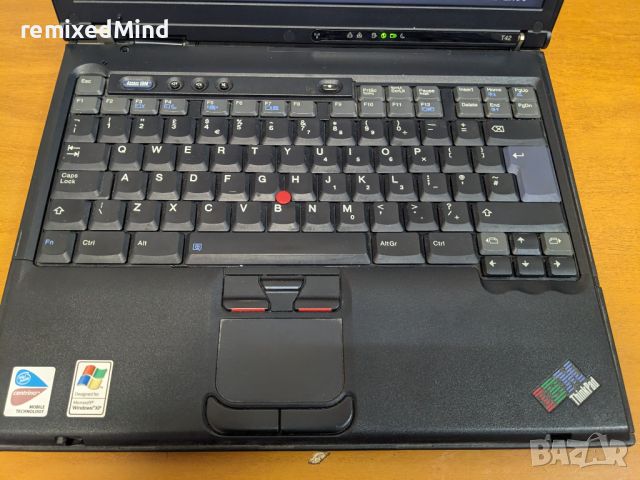 Лаптоп IBM ThinkPad T42, снимка 3 - Лаптопи за дома - 46478241