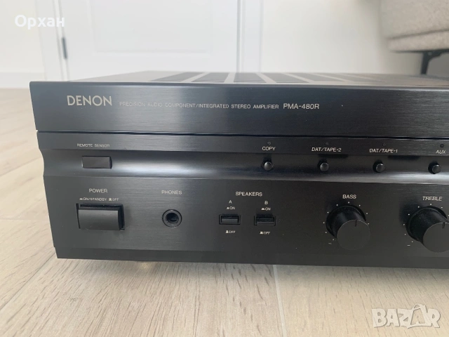 Стерео усилвател Denon PMA-480R – Класическо Hi-Fi качество , снимка 4 - Аудиосистеми - 53996951