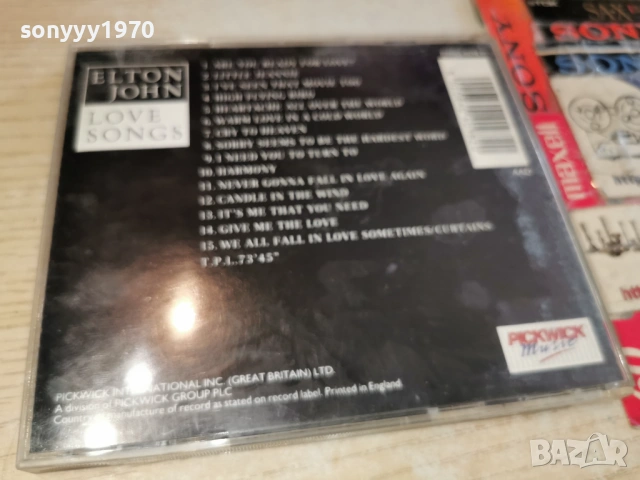 ELTON JOHN CD-ВНОС GERMANY 0603261715H2E6R, снимка 3 - CD дискове - 53737279
