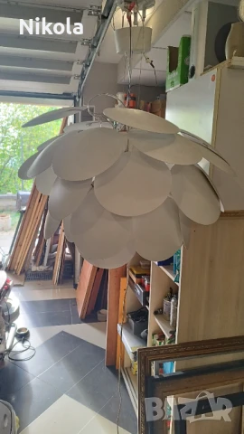 Полилей стил Marset Discocó с три крушки 80/60см, снимка 9 - Полилеи - 51197688