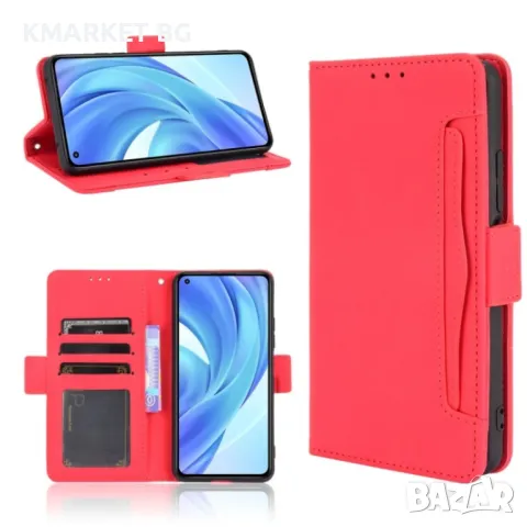 Xiaomi Mi 11 Lite 4G / Mi 11 Lite 5G Wallet Кожен Калъф и Протектор, снимка 2 - Калъфи, кейсове - 48796378