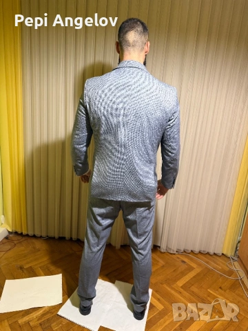 Елегантни мъжки костюми + официални обувки – абитуриентски, неразличими от нови 👔, снимка 3 - Костюми - 53853222