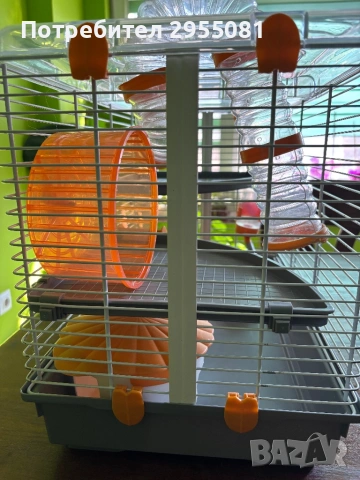 Клетка за хамстер, снимка 5 - Хамстери - 53657916
