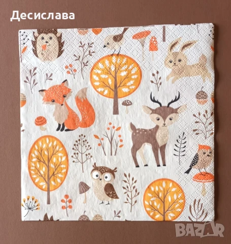 Нови модели салфетки за декупаж , снимка 5 - Други - 50457885