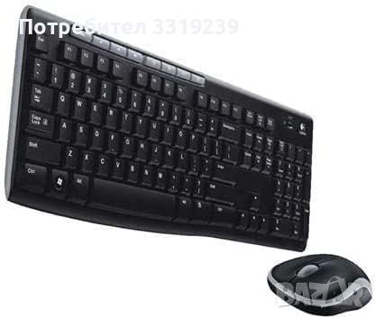 безжична клавиатура и мишка Logitech MK270, снимка 1 - Клавиатури и мишки - 46168272